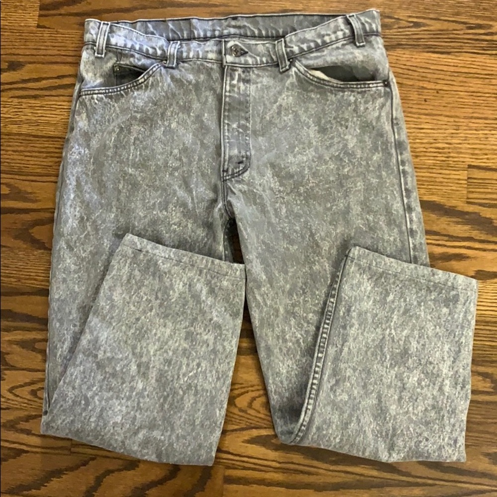 Vintage Acid Wash 506 Black Tag Levi